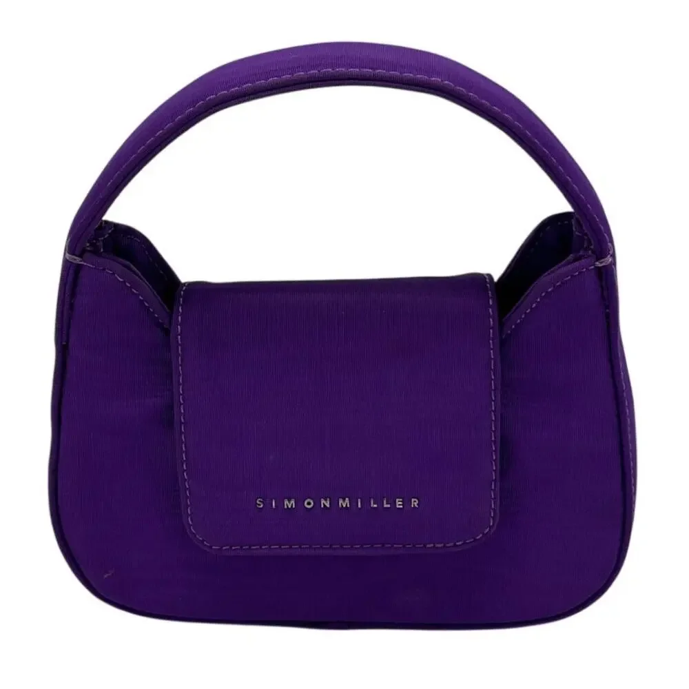 Simon Miller Chic Purple Mini Retro Shoulder Bag - Picture 2 of 5